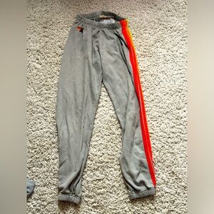 Aviator nation, extra small sweatpants STAINED